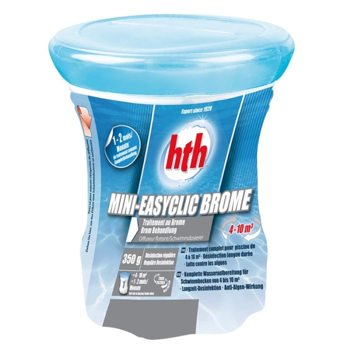HTH Mini Easyclic Brome - Diffuseur Flottant Traitement Au Brome 350 G - Pour Piscine 4 à 10 M³ 4 HTH Mini Easyclic Brome - Diffuseur Flottant Traitement Au Brome 350 G - Pour Piscine 4 à 10 M³ – Image 2