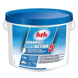 HTH Granufast Action 5 - Chlore Stabilisé Granulés 5kg 3 HTH Granufast Action 5 - Chlore Stabilisé Granulés 5kg