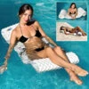 Hamac Mousse Américain Kerlis - Blanc -Raviday Piscine 12291 action 1