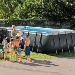 Piscine Tubulaire Intex Ultra XTR 5,49 X 2,74 X 1,32 M -Raviday Piscine 26356gn piscine tubulaire intex ultra xtr 549 274 132 famille