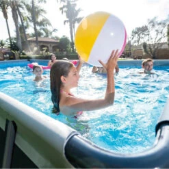 Piscine Tubulaire Intex Ultra XTR 5,49 X 2,74 X 1,32 M -Raviday Piscine 26356gn piscine tubulaire intex ultra xtr 549 274 132 jeux