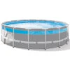 Piscine Tubulaire Ronde Intex Prism Frame Clearview 4,88 X 1,22 M -Raviday Piscine 26730np piscine tubulaire ronde intex prism frame clear window 4 88 1 22