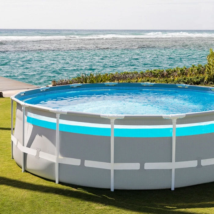 Piscine Tubulaire Ronde Intex Prism Frame Clearview 4,88 X 1,22 M 4 Piscine Tubulaire Ronde Intex Prism Frame Clearview 4,88 X 1,22 M – Image 2