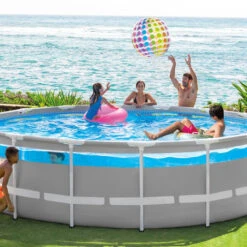 Piscine Tubulaire Ronde Intex Prism Frame Clearview 4,88 X 1,22 M 13 Piscine Tubulaire Ronde Intex Prism Frame Clearview 4,88 X 1,22 M -Raviday Piscine 26730np piscine tubulaire ronde intex prism frame clear window 4 88 1 22 famille mer