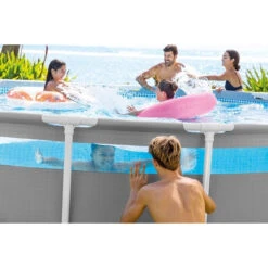 Piscine Tubulaire Ronde Intex Prism Frame Clearview 4,88 X 1,22 M 14 Piscine Tubulaire Ronde Intex Prism Frame Clearview 4,88 X 1,22 M -Raviday Piscine 26730np ambiance 2 min