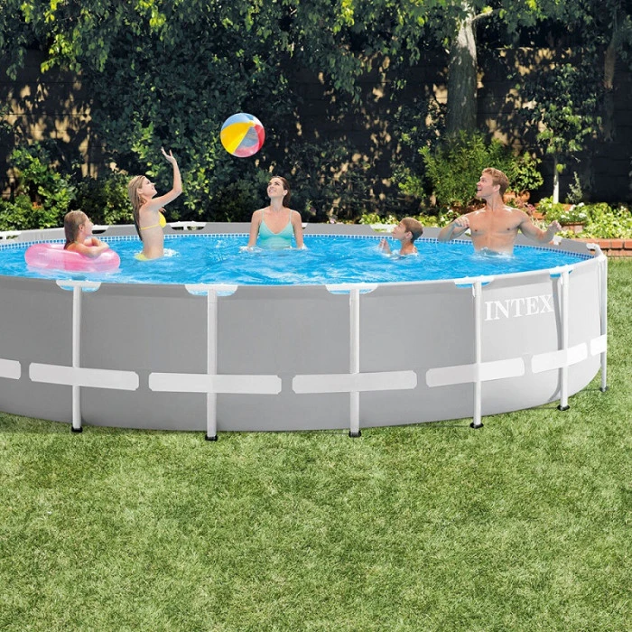 Piscine Tubulaire Ronde Intex Prism Frame 5,49 X 1,22 M 6 Piscine Tubulaire Ronde Intex Prism Frame 5,49 X 1,22 M – Image 4
