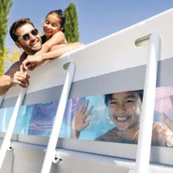 Piscine Tubulaire Rectangulaire Intex Prism Frame Clearview 4 X 2 X 1,22 M 19 Piscine Tubulaire Rectangulaire Intex Prism Frame Clearview 4 X 2 X 1,22 M -Raviday Piscine 26770np kit piscine clearview rectangulaire 4