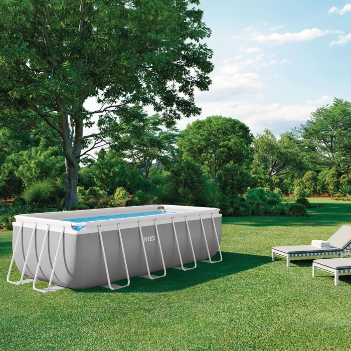 Piscine Tubulaire Rectangulaire Intex Prism Frame 4 X 2 X 1,22 M 4 Piscine Tubulaire Rectangulaire Intex Prism Frame 4 X 2 X 1,22 M – Image 2