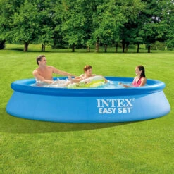 DESTOCKAGE - Piscine Autoportée Intex Easy Set 3,05 X 0,61 M + Épurateur 10 DESTOCKAGE - Piscine Autoportée Intex Easy Set 3,05 X 0,61 M + Épurateur -Raviday Piscine 28116np raviday piscine intex easy set 244 061 ambiance min 1