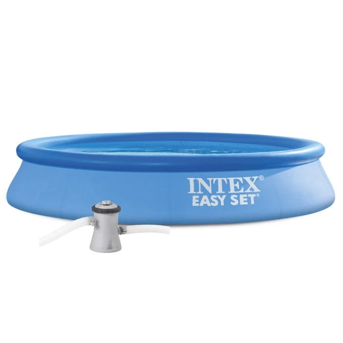 DESTOCKAGE - Piscine Autoportée Intex Easy Set 3,05 X 0,61 M + Épurateur 3 DESTOCKAGE - Piscine Autoportée Intex Easy Set 3,05 X 0,61 M + Épurateur