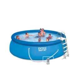 Piscine Autoportée Intex Easy Set 4,57 X 1,22 M + Épurateur + Accessoires