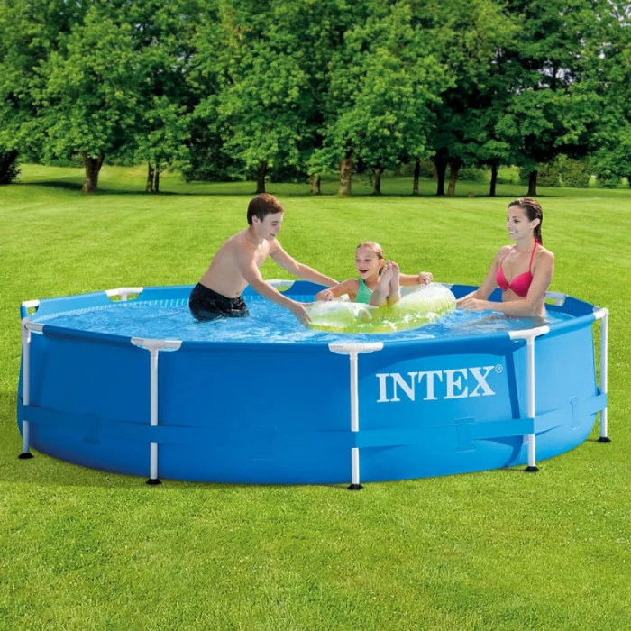 Piscine Tubulaire Intex Metal Frame 3,05 X 0,76 M + Épurateur 1 M³/h 4 Piscine Tubulaire Intex Metal Frame 3,05 X 0,76 M + Épurateur 1 M³/h – Image 2