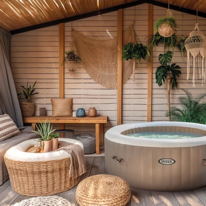 Spa Gonflable Intex PureSpa Sahara 4 Places 4 Spa Gonflable Intex PureSpa Sahara 4 Places – Image 2