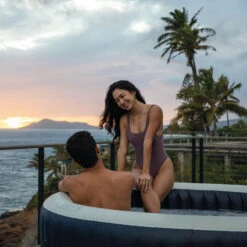 Spa Gonflable Intex PureSpa Blue Navy 4 Places -Raviday Piscine 28430ex spa gonflable blue navy 4 places 1