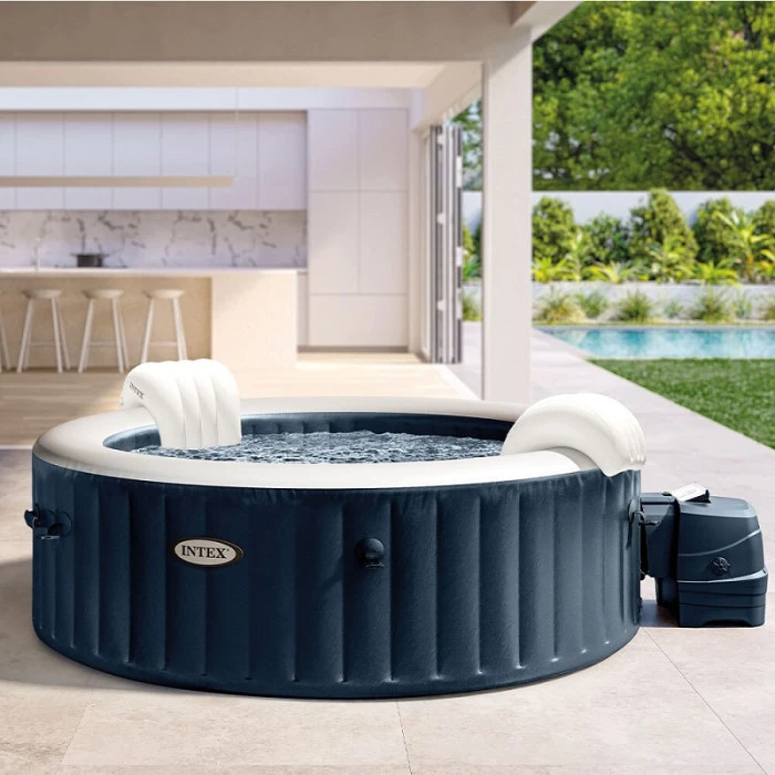 Spa Gonflable Intex PureSpa Blue Navy 6 Places 4 Spa Gonflable Intex PureSpa Blue Navy 6 Places – Image 2