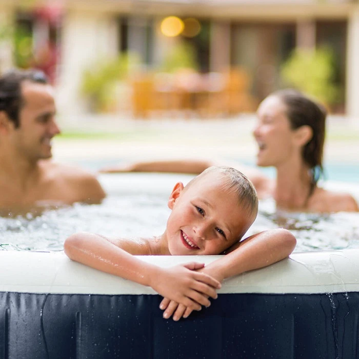 Spa Gonflable Intex PureSpa Blue Navy 6 Places 8 Spa Gonflable Intex PureSpa Blue Navy 6 Places – Image 6