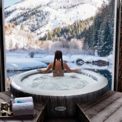 Spa Gonflable Intex PureSpa Baltik 4 Places 13 Spa Gonflable Intex PureSpa Baltik 4 Places -Raviday Piscine 28440ex spa gonflable baltik 4 places 2 1 1