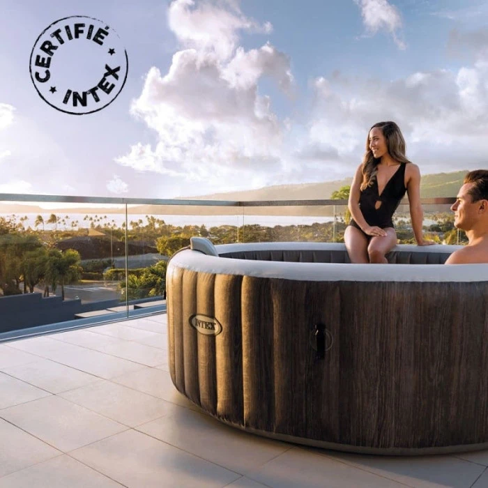 Spa Gonflable Intex PureSpa Baltik 4 Places 9 Spa Gonflable Intex PureSpa Baltik 4 Places – Image 7