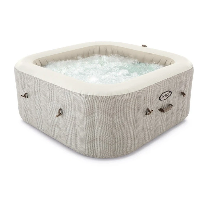Spa Gonflable Intex PureSpa Chevron 4 Places 4 Spa Gonflable Intex PureSpa Chevron 4 Places – Image 2