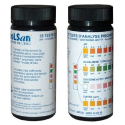 Kit De Traitement Sans Chlore Poolsan Pour Piscine De 5 à 20 M³ -Raviday Piscine 342 kit traitement sans chlore poolsan piscine 5 20m3 bandelettes