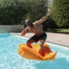 Pouf Géant Extérieur Flottant Colorfun - Orange Tropcial -Raviday Piscine 3700301149862 poolbag lagos 130x170cm orange tropical 6 1000x1000 1