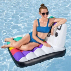 Fauteuil Gonflable Bestway Polaroid 8 Fauteuil Gonflable Bestway Polaroid -Raviday Piscine 43656 siege gonflable bestway polaroid ambiance