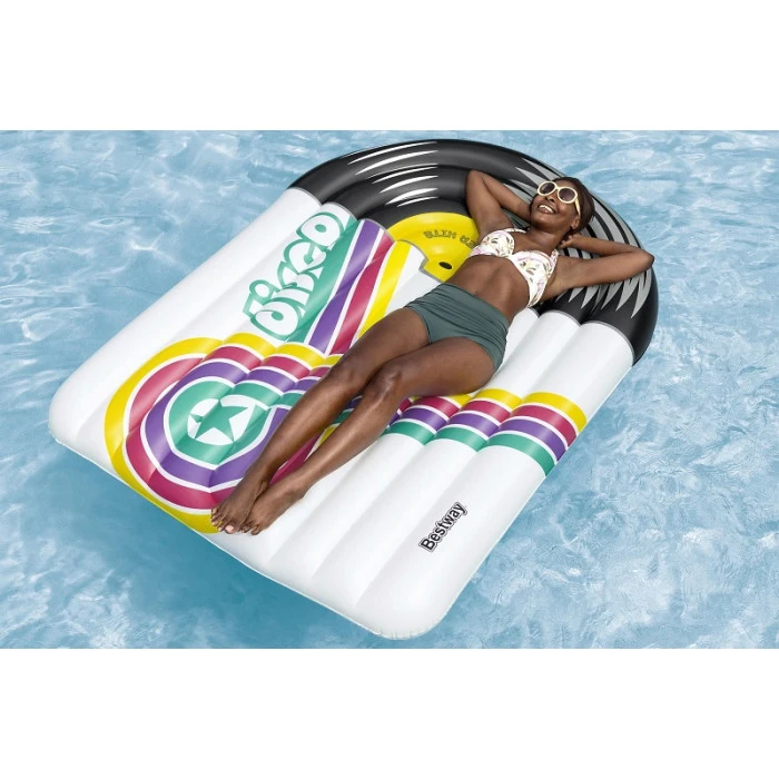 Matelas Gonflable De Piscine Bestway Disco 4 Matelas Gonflable De Piscine Bestway Disco – Image 2