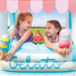 DETOCKAGE - Piscinette Gonflable Marchand De Glace Intex 11 DETOCKAGE - Piscinette Gonflable Marchand De Glace Intex -Raviday Piscine 48672 piscinette marchand glace ambiance 4 c min