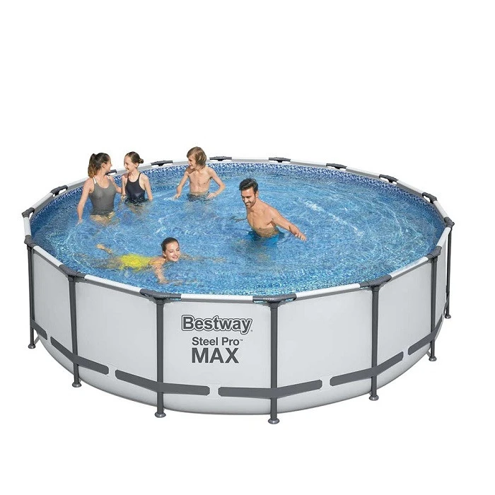Piscine Tubulaire Ronde Bestway Steel Pro Max 4,88 X 1,22 M 4 Piscine Tubulaire Ronde Bestway Steel Pro Max 4,88 X 1,22 M – Image 2