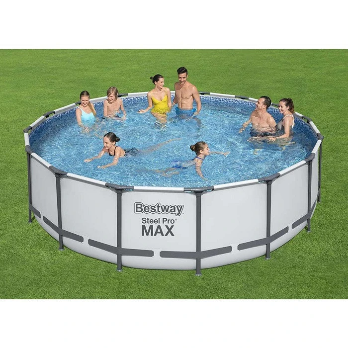 Piscine Tubulaire Ronde Bestway Steel Pro Max 4,88 X 1,22 M 5 Piscine Tubulaire Ronde Bestway Steel Pro Max 4,88 X 1,22 M – Image 3