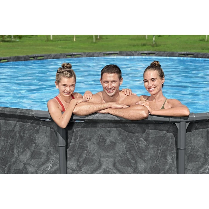 Piscine Tubulaire Ronde Bestway APX 365 6,71 X 1,32 M + Filtration + Accessoires 7 Piscine Tubulaire Ronde Bestway APX 365 6,71 X 1,32 M + Filtration + Accessoires – Image 5