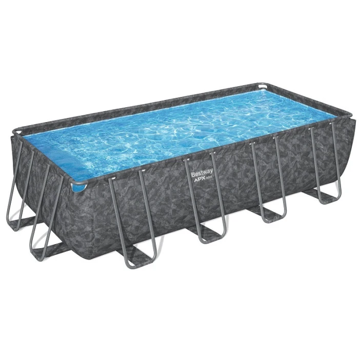 Piscine Tubulaire Rectangulaire Bestway APX 365 5,49 X 2,74 X 1,32 M + Filtration + Accessoires 3 Piscine Tubulaire Rectangulaire Bestway APX 365 5,49 X 2,74 X 1,32 M + Filtration + Accessoires