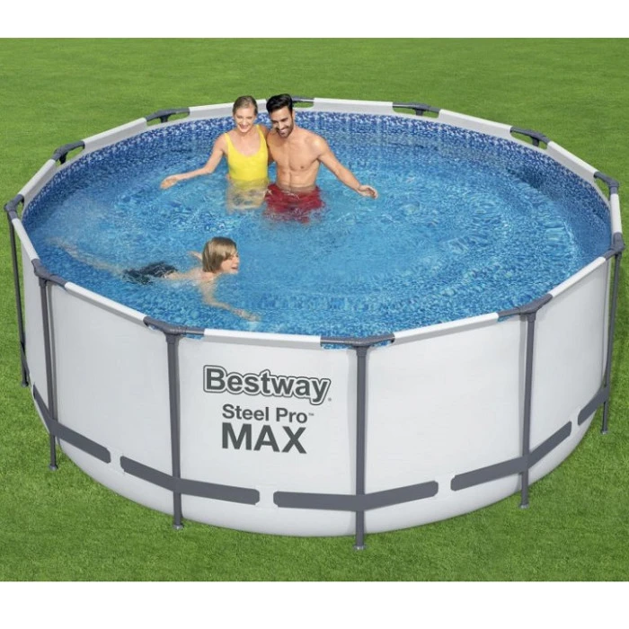 Piscine Tubulaire Ronde Bestway Steel Pro Max™ 366 X 122 Cm 6 Piscine Tubulaire Ronde Bestway Steel Pro Max™ 366 X 122 Cm – Image 4