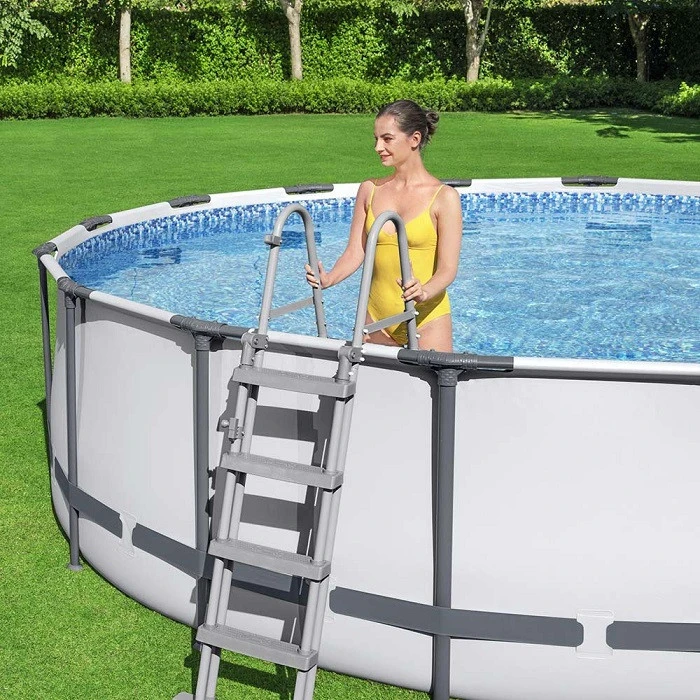 Piscine Tubulaire Ronde Bestway Steel Pro Max 4,57 X 1,22 M 6 Piscine Tubulaire Ronde Bestway Steel Pro Max 4,57 X 1,22 M – Image 4