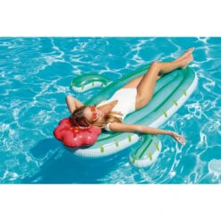 Matelas Gonflable Intex Cactus -Raviday Piscine 58793eu ambiance 2