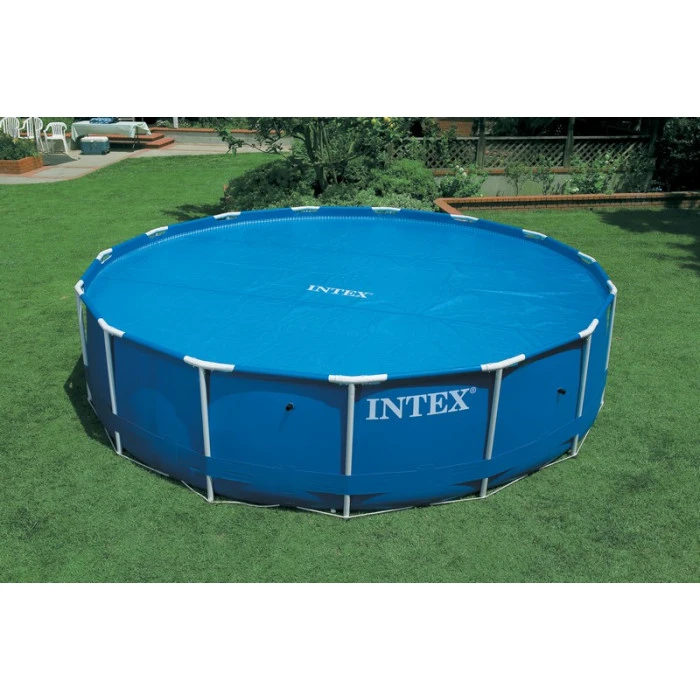 Bâche à Bulles Pour Piscine Ronde Intex Ø 4,57 M 4 Bâche à Bulles Pour Piscine Ronde Intex Ø 4,57 M – Image 2