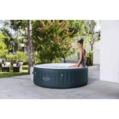 Spa Gonflable Bestway Lay-Z-Spa MIAMI EnergySense Airjet 6 Places -Raviday Piscine 6001d spa gonflable bestway lay z spa miami airjet 6 places ambiance 2 1
