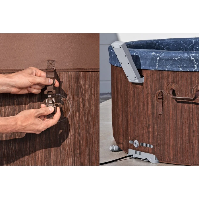 Spa Semi-rigide Bestway Lay-Z-Spa TORONTO Smart Airjet 7 Places 9 Spa Semi-rigide Bestway Lay-Z-Spa TORONTO Smart Airjet 7 Places – Image 7