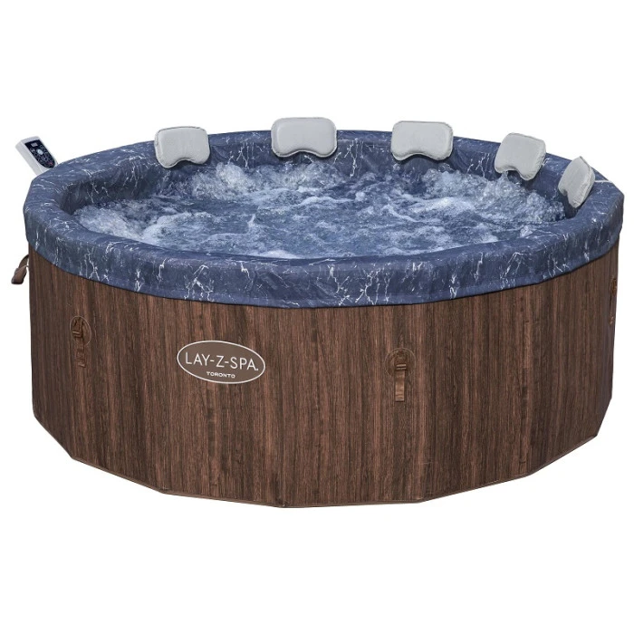 Spa Semi-rigide Bestway Lay-Z-Spa TORONTO Smart Airjet 7 Places 3 Spa Semi-rigide Bestway Lay-Z-Spa TORONTO Smart Airjet 7 Places