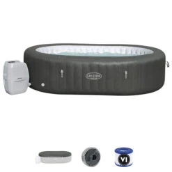 Spa Gonflable Bestway Lay-Z Spa MAURITIUS AirJet 7 Places 11 Spa Gonflable Bestway Lay-Z Spa MAURITIUS AirJet 7 Places -Raviday Piscine 60067 spa gonflable bestway lay z spa mauritius accessoires inclus