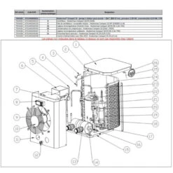 DESTOCKAGE - Contrôleur Pour Pompe à Chaleur Ubbink Heatermax Compact 10/20 M³ -Raviday Piscine 7534331 controleur pompe chaleur ubbink heatermax compact 10 schema