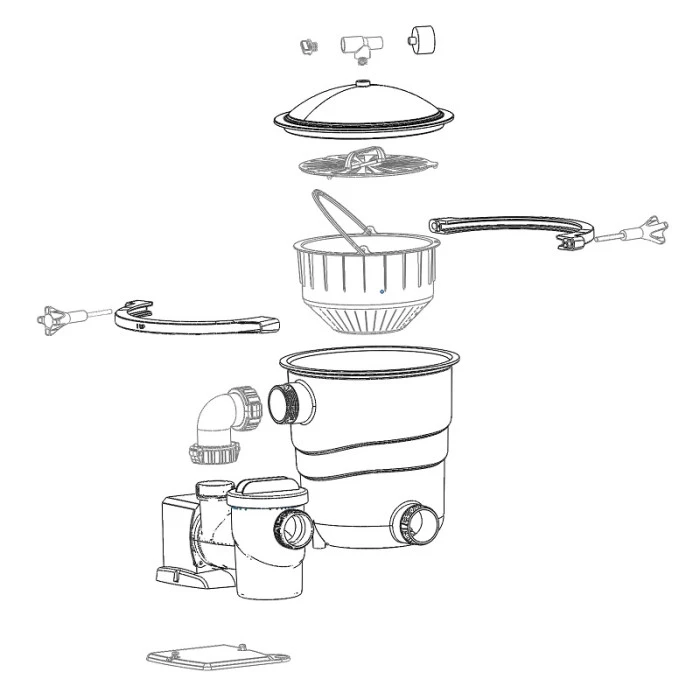 Groupe De Filtration à Sable Poolex Filter Max 4,8m³/h + Balles Filtrantes Optimax 4 Groupe De Filtration à Sable Poolex Filter Max 4,8m³/h + Balles Filtrantes Optimax – Image 2