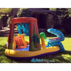 Aire De Jeux Gonflable Intex Jurassic / Dinosaure -Raviday Piscine aire de jeu intex jurassic 1