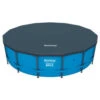 Bâche De Protection Bestway Ronde 4,57 M Pour Piscine De 4,57 Ou 4,60 M 2 Bâche De Protection Bestway Ronde 4,57 M Pour Piscine De 4,57 Ou 4,60 M -Raviday Piscine bache 4 saisons piscine bestway diam 457 steel pro 1