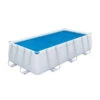 Bâche à Bulles Bestway Rectangulaire 5,24 X 2,50 M Pour Piscine De 5,49 X 2,74 X 1,22 M 1 Bâche à Bulles Bestway Rectangulaire 5,24 X 2,50 M Pour Piscine De 5,49 X 2,74 X 1,22 M -Raviday Piscine bache solaire 524 x 250 bestway 1