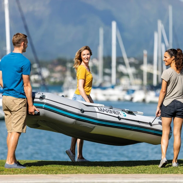 Set Bateau Gonflable 3 Places Intex Mariner 3 (rames Et Gonfleur Inclus) 10 Set Bateau Gonflable 3 Places Intex Mariner 3 (rames Et Gonfleur Inclus) â Image 8