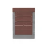 Caillebotis En Lames Composites Pour Douche Solaire - Dark Coffee 2 Caillebotis En Lames Composites Pour Douche Solaire - Dark Coffee -Raviday Piscine caillebotis product01