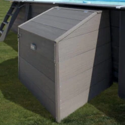 GRE Coffre De Filtration Composite Pour Piscine Gré H 0,96 M