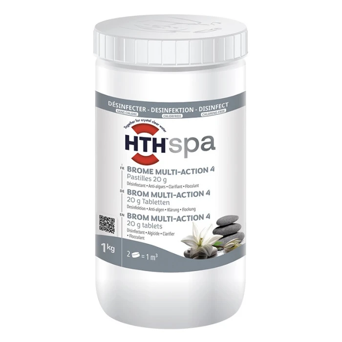 HTH Spa - Brome Multi-action Pastilles 1kg 3 HTH Spa - Brome Multi-action Pastilles 1kg