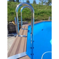 GRE Piscine Ovale Composite Gré Avantgarde - 8,04 X 3,86 X 1,24 M 14 GRE Piscine Ovale Composite Gré Avantgarde - 8,04 X 3,86 X 1,24 M -Raviday Piscine echelle interieure piscine composite gre 4